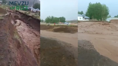 Van'da Yağışlar Can Aldı: Ekili Tarım Arazileri ve Yollar Su Altında Kaldı