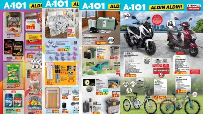 A101 Temmuz Ayı İndirimleri Açıklandı! Bu Perşembe Hangi Aktüel Ürünler Satışta? Elektrikli Moped ve Beyaz Eşya Fırsatlarıyla Geliyor!