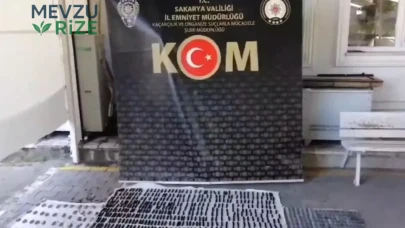 Silah Kaçakçılığına Darbe: Binlerce Parça Ele Geçirildi!