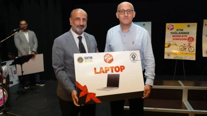 SIFIR ATIK PROJESİNE DESTEK VERENLERE ÖDÜLLERİ TAKDİM EDİLDİ