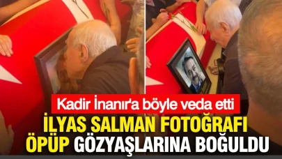 İlyas Salman, Kadir İnanır'la olan anılarını paylaşarak duygusal bir an yaşadı: Gözyaşları içinde fotoğrafını öptü!