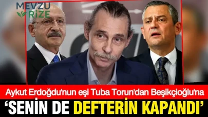 Aykut Erdoğdu'nun eşi Tuba Torun'dan Erdal Beşikçioğlu'na Sert Mesaj: Senin Dönemin Sona Erdi!