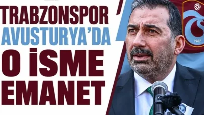 Trabzonspor, Avusturya'da önemli bir görevi bu isme teslim etti!