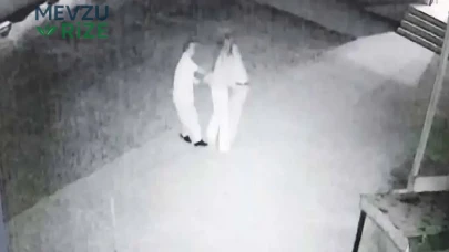 Cami avlusunda uygunsuz yakalandılar imamı dövdüler!