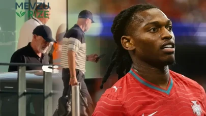 Fenerbahçe'nin Rafael Leao ile transfer görüşmeleri sürüyor: Leao, Milano'da Cihan Kamer tarafından görüntülendi!