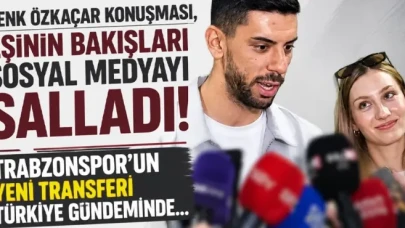 Trabzonspor'un Yeni Stoperinin Açıklamaları ve Eşinin Etkileyici Bakışları Gündemi Salladı!