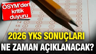 2026 YKS Sonuçları İçin ÖSYM'den Beklenen Tarih Duyuruldu!