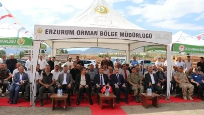 Erzurum'da ORKÖY Desteğiyle 27 Aileye Traktör, 4 Aileye Tambur Ekipmanı Teslim Edildi