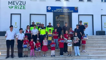 LÖSEV'li Çocuklar, Jandarma'dan Tarsus'a Nezaket Ziyareti Gerçekleştirdi