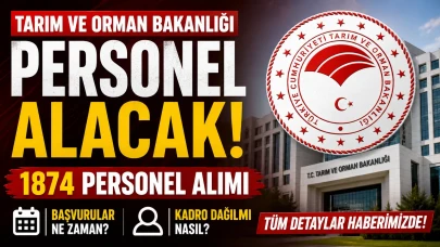 Tarım ve Orman Bakanlığı personel alacak: 1874 personel alımı ne zaman, kadro dağılımı nasıl?