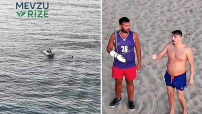 Deniz Ortasında Tehlike Anı: Kurtarma Ekibi Son Anda Yetişti!