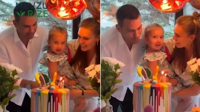 Aslı Enver, Kızı Elay İçin Unutulmaz Bir 3. Doğum Günü Partisi Düzenledi! Şıklık ve Neşe Dolu Anlar Yaşandı!