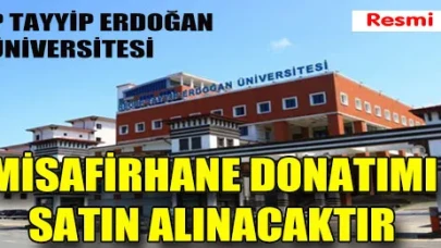 Misafirhane Donatımı Satın Alınacaktır