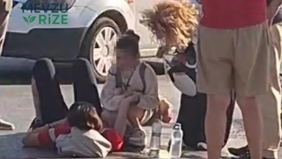 Kavşakta Meydana Gelen Kaza: Anne ve 8 Yaşındaki Kızı Yaralandı!