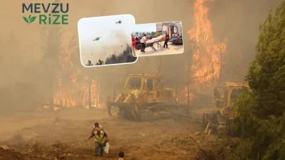 Yeşil Vatan'da Korkutan Yangın! 6 İlde Ormanlar Alev Alev Yandı