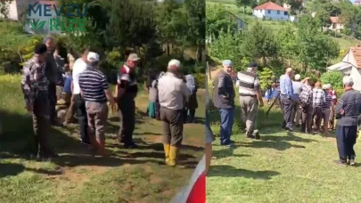 Perşembe Yaylası'nda doğa mücadelesi: Bölge halkı madencilerin iş makinelerini yaylaya sokmadı