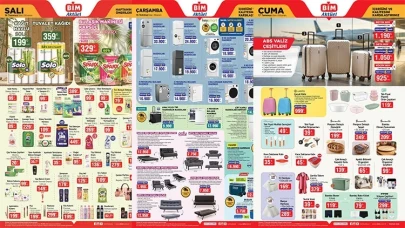 🛒 BİM'de Bu Hafta Yok Yok! Tekerlekli Buzluk, Valiz, Beyaz Eşya ve Mutfak Ürünlerinde Dev Fırsatlar