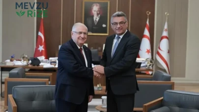 Cumhurbaşkanı Erhürman, İçişleri Bakanı Güler ile Bir Araya Geldi