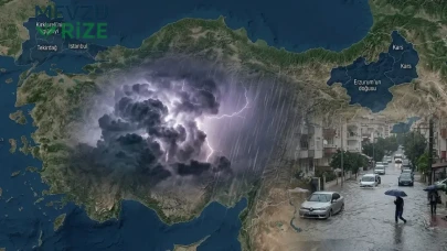 İstanbul ve Diğer Şehirlerde Kuvvetli Sağanak Yağış Geliyor! Meteoroloji'den Hava Durumu Uyarısı