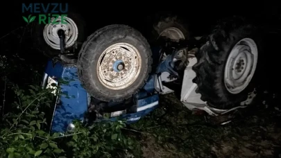 Ormanda Traktörüyle Hayatını Kaybeden Adamın Cansız Bedeni Bulundu