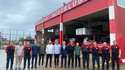 BBP Rize Teşkilatından İtfaiye Müdürlüğüne Ziyaret