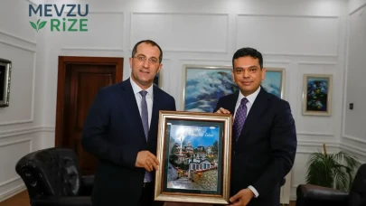 Başkan Genç, Abdullah Şahin'i Ziyaret ederek Başarılar Diledi!