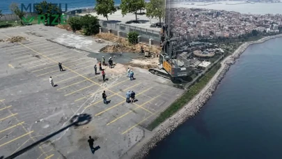 Kadıköy Rıhtım Camisi'nin inşaat süreci başladı: Depreme karşı güvenlik önlemi olarak binlerce kazık yerleştirilecek!
