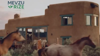 Taos’taki Arrow House, volkanik malzemelerle doğaya karışıyor