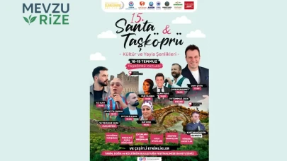 Santa ve Taşköprü’de Coşkulu Festival Heyecanı Başladı!