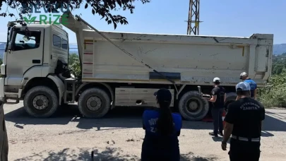 Ağır Araçlara Yasak: Ordu'da 11 Araçta Cezai İşlem Uygulandı!
