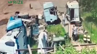 Başıboş köpeklerin saldırısından saniyeler ile kurtuldu