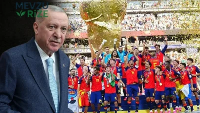 Cumhurbaşkanı Erdoğan'dan İspanya'nın Dünya Kupası Zaferine Kutlama Mesajı