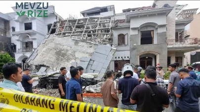 Endonezya'nın Medan Şehri'nde Konut Sitesinde Şiddetli Patlama: 1 Kişi Hayatını Kaybetti