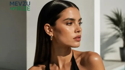 Yazın Trendi: Yüz Hatlarını Vurgulayan Ultra Düz Sleek Saç Modeli!