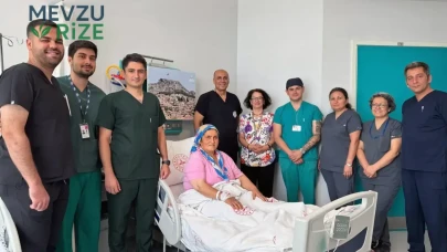 MEAH’ta 4 santimetrelik böbrek taşı tek seansta temizlendi
