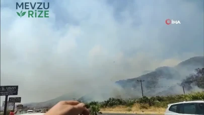 Kazdağları'nda Feci Yangın: Alevler Yerleşim Alanlarına Yaklaşıyor