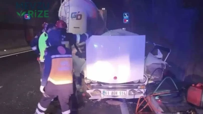 Zigana Tüneli'nde Tragic Tır Kazası: 1 Kayıp, 2 Yaralı