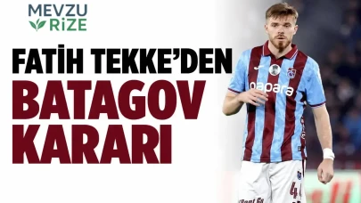 Fatih Tekke'den Batagov Hakkında Önemli Açıklama!