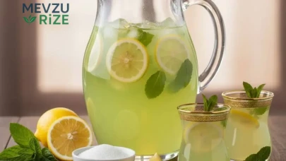Hızla hazırlayabileceğiniz serinletici bir tarif: 10 Dakikada Buz Gibi Limonata!