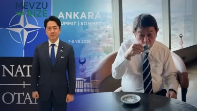 Japonya Savunma Bakanı İstanbul'da balık ekmek keyfi yaptı! NATO Zirvesi sonrası sosyal medyanın gözdesi oldu