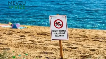 Ordu'da Dikkat! İki İlçede Denize Girmek Artık Yasaklandı