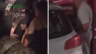 Otoparkta Skandal Anlar: Öfkeli Kadın Tüm Görüntüleri Paylaştı!