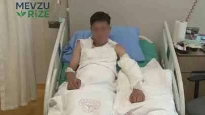 Kolonya Bidonundaki Patlama, 15 Yaşında Genç Çocuğu Alevler İçinde Bıraktı!