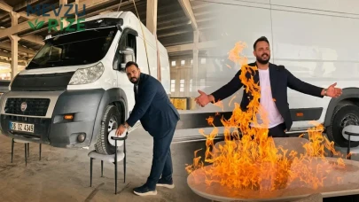 Ankaralı Mobilyacının Kırılmaz Sandalyeleri: 2,5 Tonluk Minibüs Taşındı!
