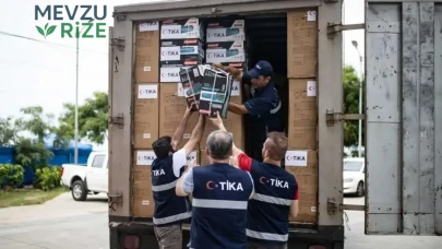 TİKA'dan İki Kamyon Barınma Yardımı Gönderildi!