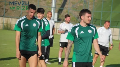 Çaykur Rizespor'da yeni sezon hazırlıkları devam ediyor