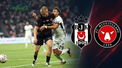 **Başlık: Beşiktaş, Midtjylland ile Kritik Maç için Geri Sayımda! Yayın Detayları ve Muhtemel 11'ler Açıklandı** İçerik: Beşiktaş, Danimarka'nın Midtjylland takımıyla zorlu bir mücadeleye çıkmak üzere hazırlıklarını sürdürüyor. Hayati öneme sahip bu maçı oynamak için gün sayan siyah-beyazlıların, karşılaşmanın tarihi ve saatine dair merakları giderek artıyor. Ayrıca, bu önemli maçın hangi televizyon kanalından yayınlanacağı ve izleyicilerin nereden takip edebileceği konusunda da bilgiler aranıyor. Futbolseverler, her iki takımın olası kadro tercihleri hakkında da heyecanla tahminlerde bulunuyor.