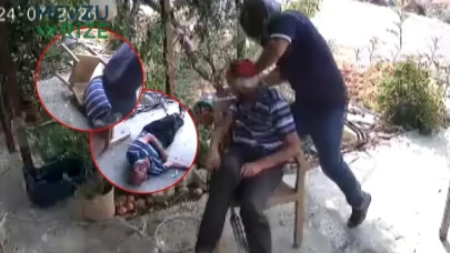 Gerilim Dolu Anlar: Kameralara Yansıyan Yaşlı Adamın Saldırıya Uğradığı Olay!