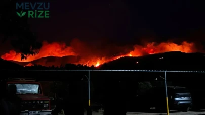 Muğla'da Yangın Alarmı: 1120 Kişi Güvenli Alana Tahliye Edildi!