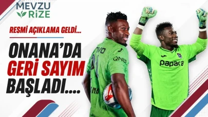 Andre Onana'da geri sayım başladı